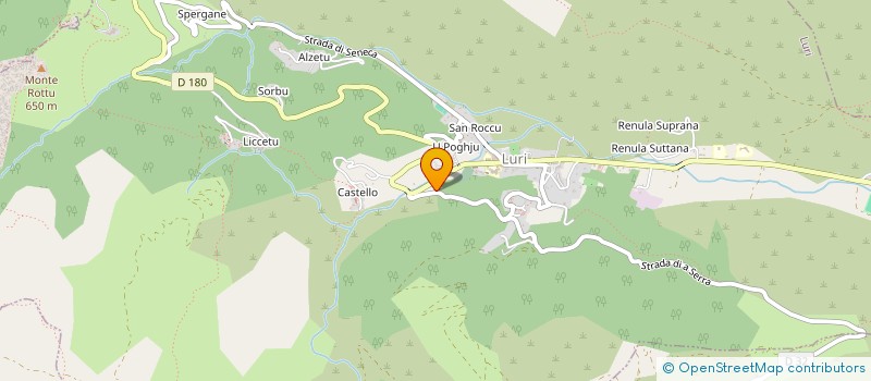localisation de l'entreprise SCI CHAMARLOU à LURI