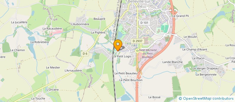 localisation de l'entreprise SCI CHAMATOINE  BELLEVIGNY