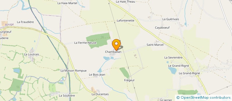 localisation de l'entreprise SCI CHAMBALLAN  ROUGE