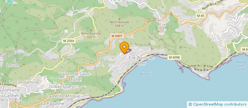 localisation de l'entreprise SCI CHAMBAZ à EZE
