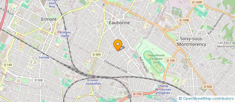 localisation de l'entreprise SCI CHAMBERNAT à EAUBONNE