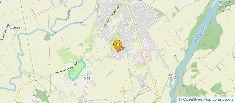 localisation de l'entreprise SCI CHAMBERT  GRENADE SUR GARONNE