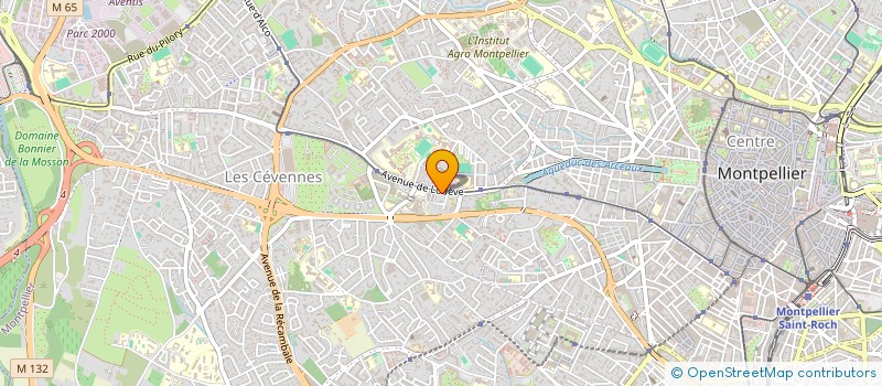localisation de l'entreprise SCI CHAMBERTE à MONTPELLIER