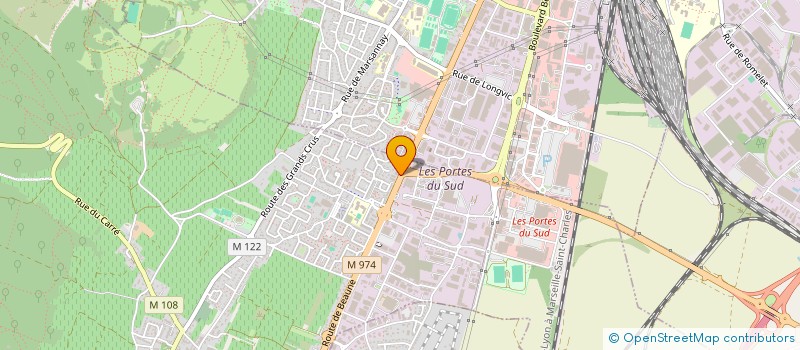localisation de l'entreprise SCI CHAMBERTINE à MARSANNAY-LA-COTE