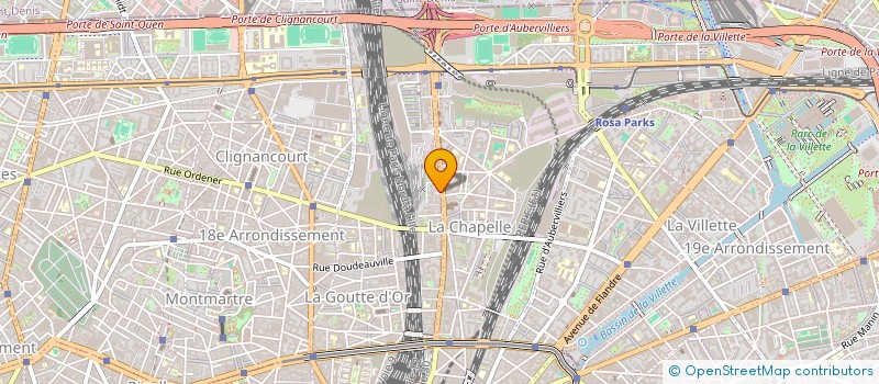 localisation de l'entreprise SCI CHAMBERY  PARIS