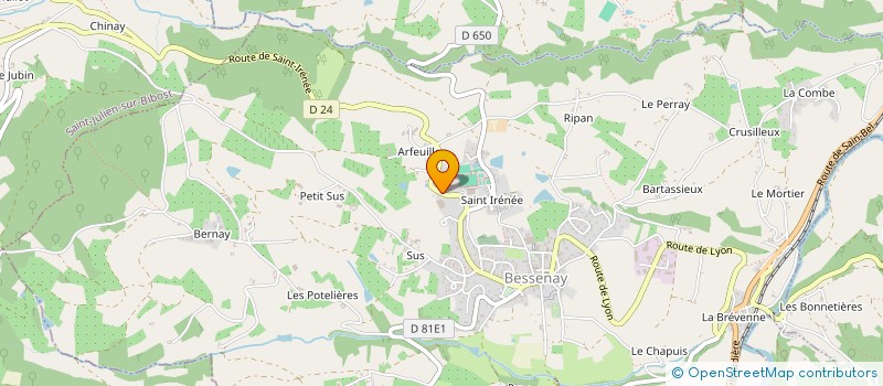 localisation de l'entreprise SCI CHAMBIFRUITS  BESSENAY