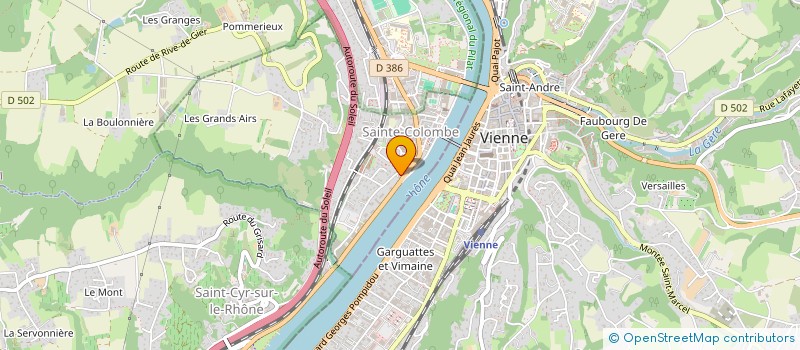 localisation de l'entreprise SCI CHAMBINAUD AND CO  SAINTE-COLOMBE