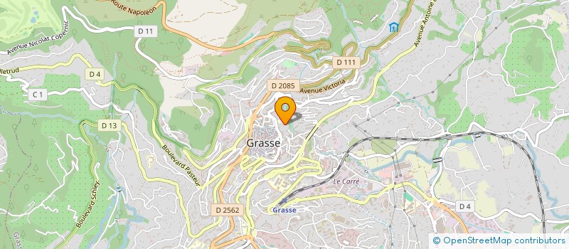 localisation de l'entreprise SCI CHAMBON-GAMBETTA à GRASSE