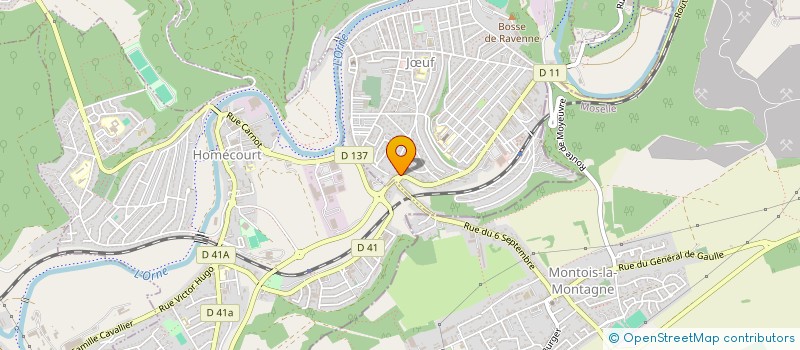 localisation de l'entreprise SCI CHAMBON MARIANNE  JUF