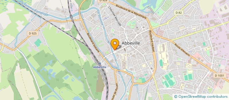 localisation de l'entreprise SCI CHAMBONNET à ABBEVILLE