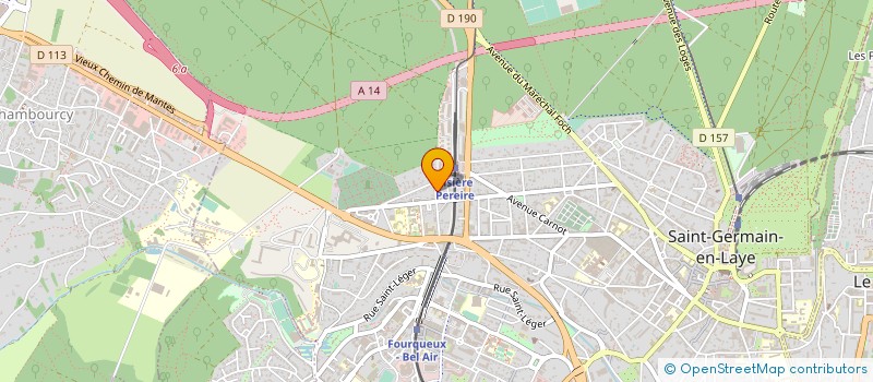 localisation de l'entreprise SCI CHAMBOURCY LE MAIL II  SAINT-GERMAIN-EN-LAYE