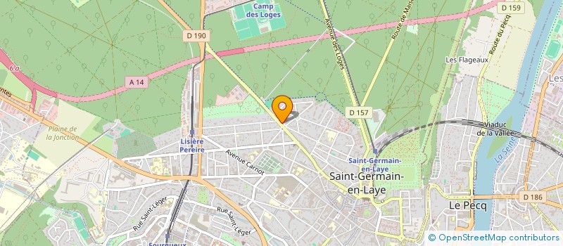 localisation de l'entreprise SCI CHAMBOURCY MOTORS  SAINT-GERMAIN-EN-LAYE