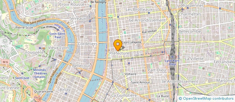 localisation de l'entreprise SCI CHAMBRE NOIRE  LYON