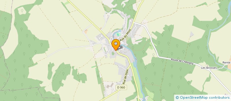 localisation de l'entreprise SCI CHAMBRETTE à BEZE