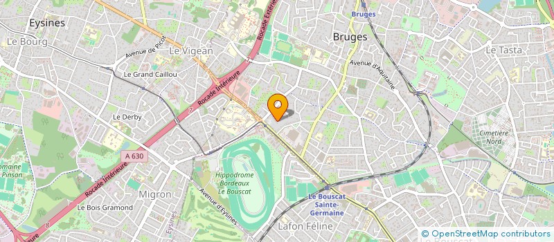 localisation de l'entreprise SCI CHAMEL  BRUGES