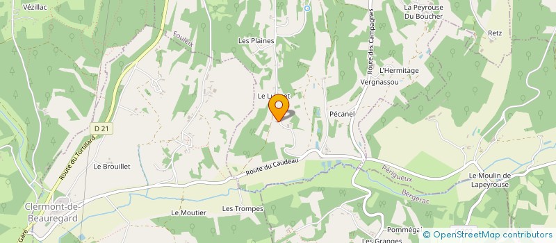 localisation de l'entreprise SCI CHAMINADE  FOULEIX