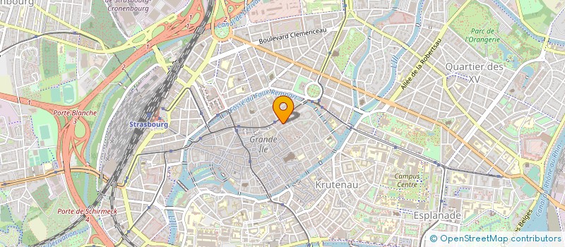 localisation de l'entreprise SCI CHAMIVE à STRASBOURG