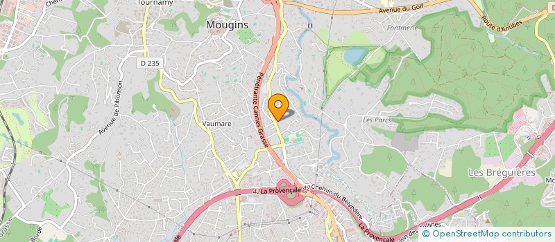 localisation de l'entreprise SCI CHAMKHIA PATRIMOINE  MOUGINS