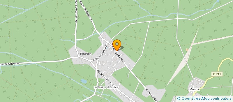 localisation de l'entreprise SCI CHAMMAX  SAINT-AUBIN-DE-MEDOC