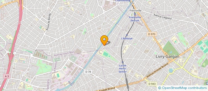 localisation de l'entreprise SCI CHAMNI à AULNAY-SOUS-BOIS