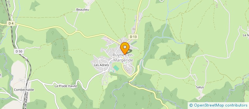 localisation de l'entreprise SCI CHAMOND à VAL D'ARCOMIE