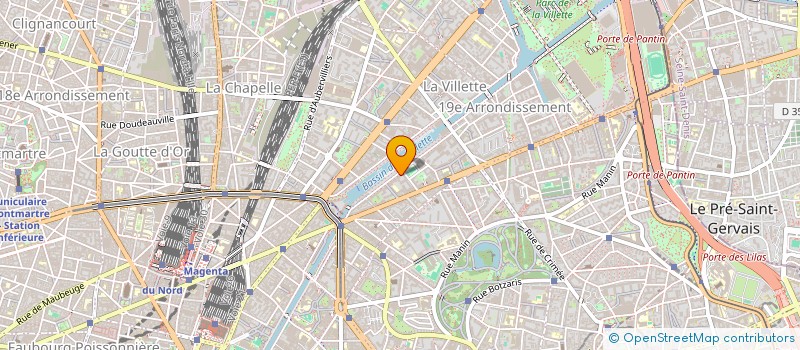 localisation de l'entreprise SCI CHAMP  PARIS