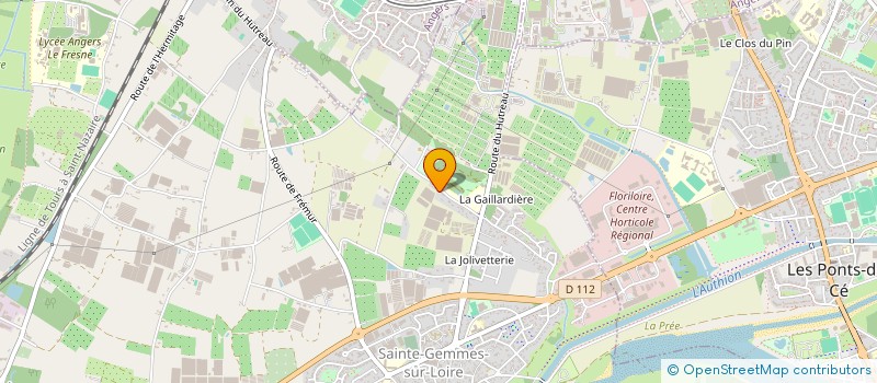 localisation de l'entreprise SCI CHAMP CHARLES  SAINTE-GEMMES-SUR-LOIRE