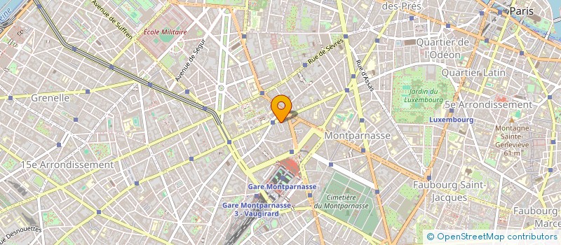 localisation de l'entreprise SCI CHAMP CORBILLY  PARIS