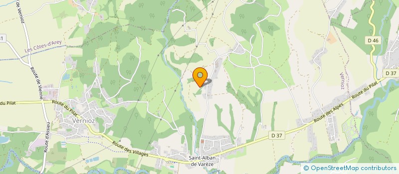 localisation de l'entreprise SCI CHAMP DE L ESPINAS  SALAISE-SUR-SANNE