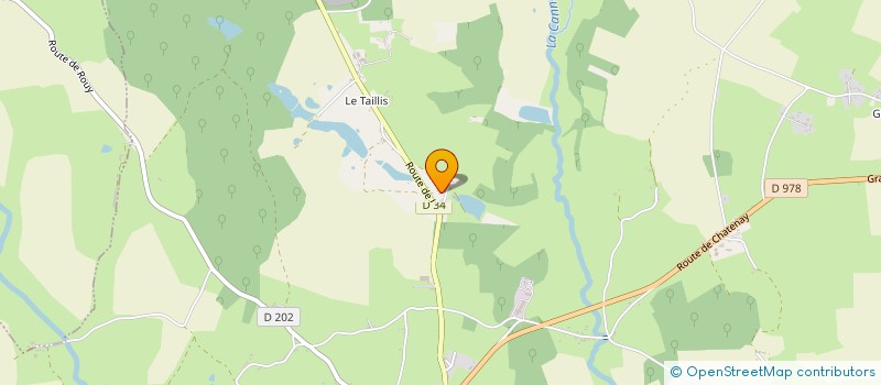 localisation de l'entreprise SCI CHAMP DE LA CHAUVE  ROUY