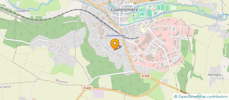 localisation de l'entreprise SCI CHAMP DES 3 FONTAINES  COULOMMIERS