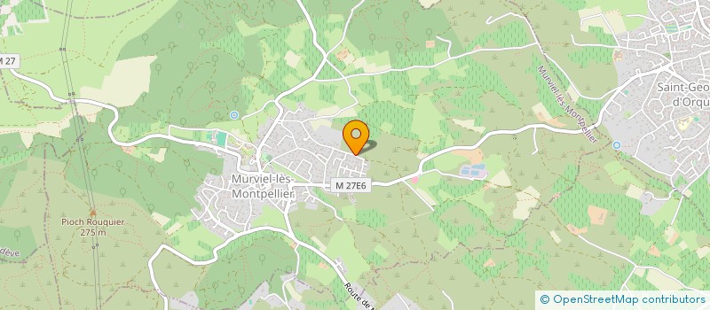 localisation de l'entreprise SCI CHAMP DES MOULINS  MURVIEL-LES-MONTPELLIER