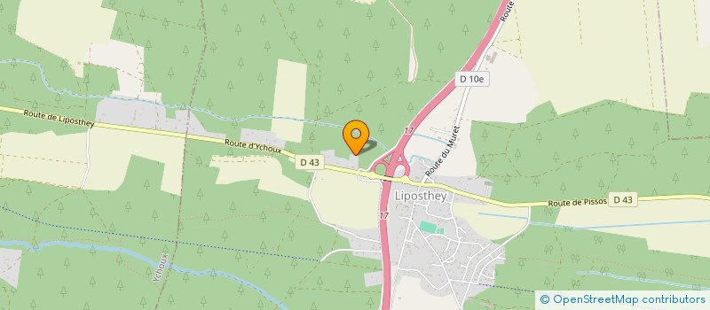 localisation de l'entreprise SCI CHAMP DU BOURG  LIPOSTHEY