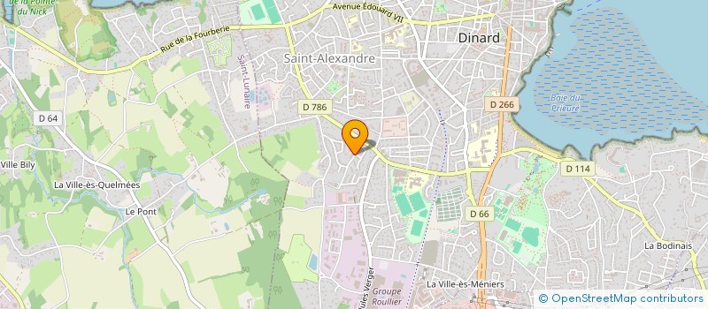 localisation de l'entreprise SCI CHAMP PICOU  DINARD