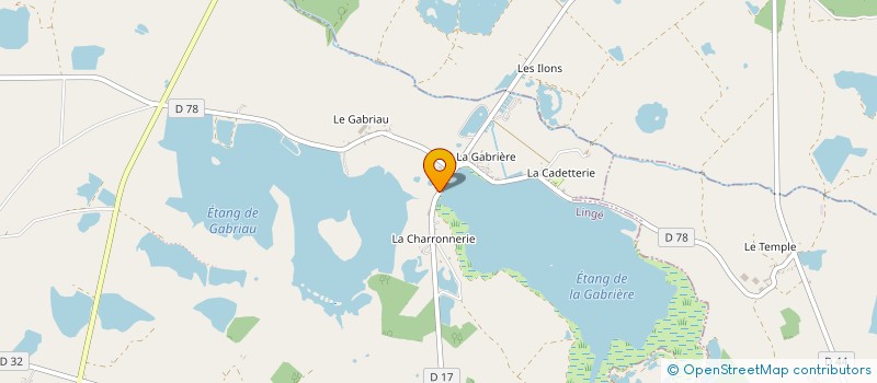 localisation de l'entreprise SCI CHAMP PRENGEN à LINGE