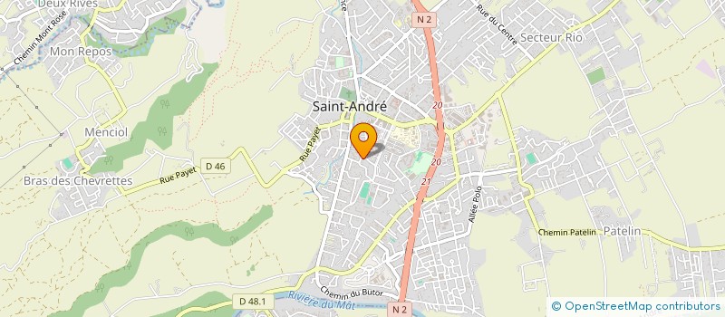 localisation de l'entreprise SCI CHAMPAGNE 2022 à SAINT-ANDRE