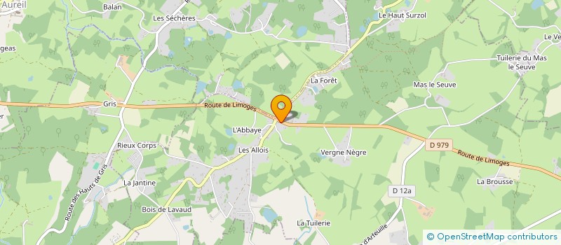 localisation de l'entreprise SCI CHAMPAGNE  LA GENEYTOUSE