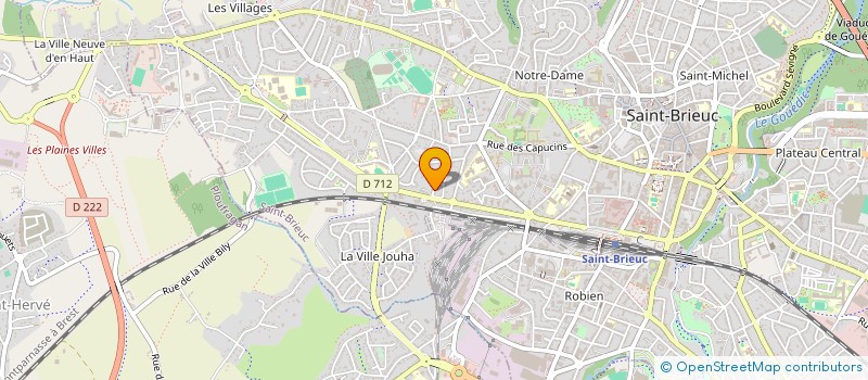 localisation de l'entreprise SCI CHAMPAGNE à SAINT-BRIEUC