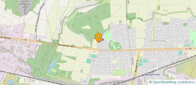 localisation de l'entreprise SCI CHAMPAGNE  ISSOU