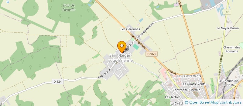 localisation de l'entreprise SCI CHAMPAGNE IMMO SMDM  LESMONT