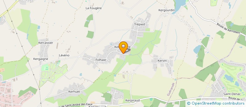 localisation de l'entreprise SCI CHAMPAGNE INVESTISSEMENTS  GUERANDE