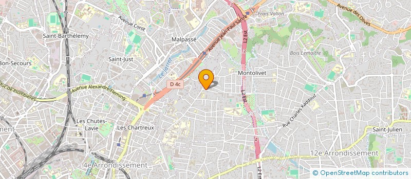 localisation de l'entreprise SCI CHAMPANASTAY à MARSEILLE