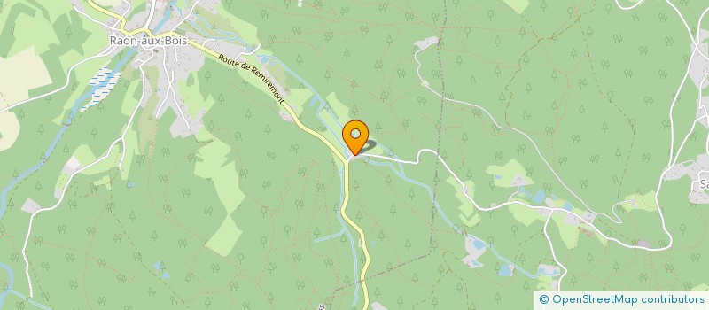 localisation de l'entreprise SCI CHAMPE  RAON-AUX-BOIS