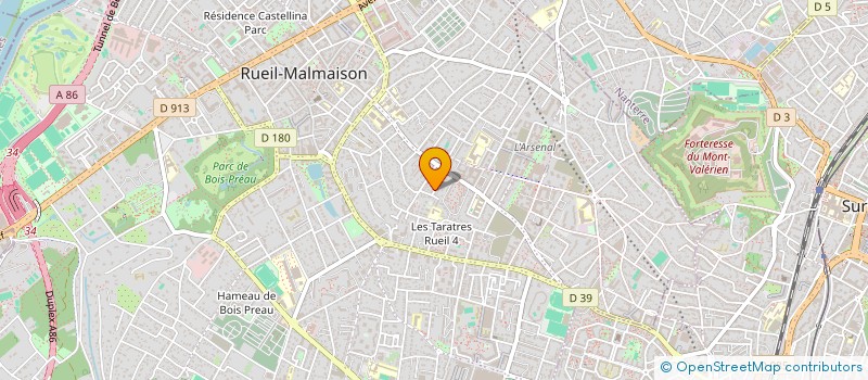 localisation de l'entreprise SCI  CHAMPENOIS à RUEIL-MALMAISON