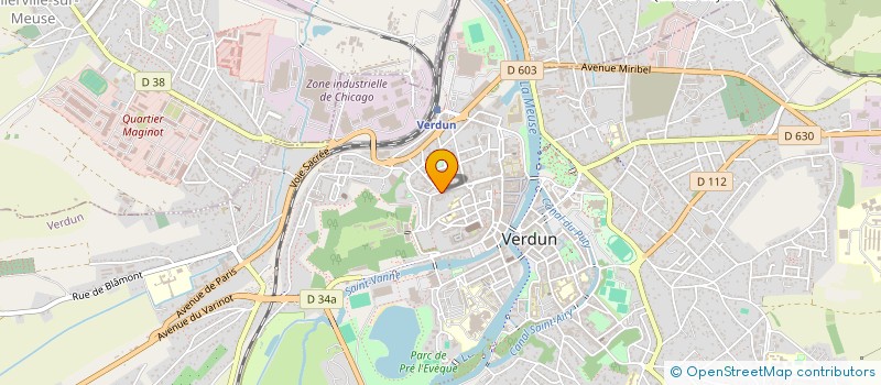 localisation de l'entreprise SCI CHAMPENOISE à VERDUN
