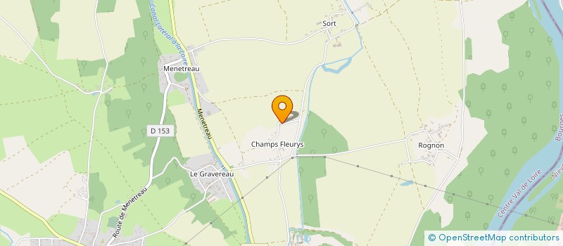 localisation de l'entreprise SCI CHAMPFLEURY  BOULLERET