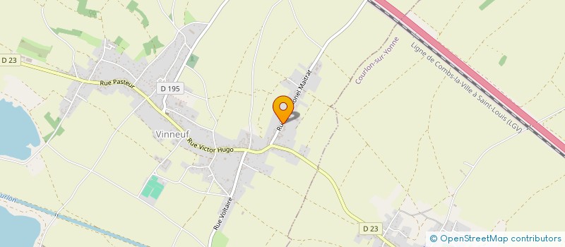 localisation de l'entreprise SCI CHAMPI  VINNEUF