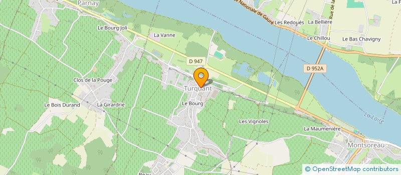 localisation de l'entreprise SCI CHAMPIGNONNIERE GAILLARDIN  TURQUANT