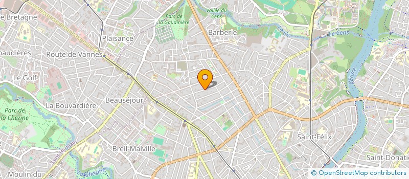 localisation de l'entreprise SCI CHAMPILAMBART à NANTES