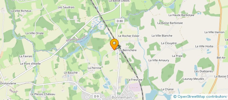 localisation de l'entreprise SCI CHAMPION  BONNEMAIN